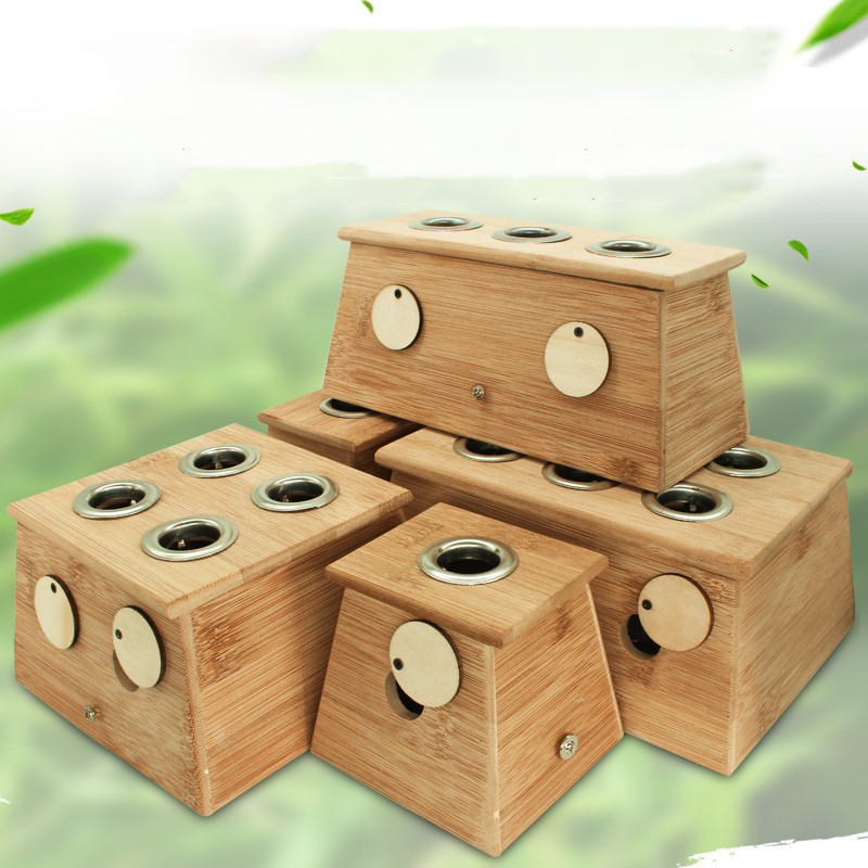 Herbal Wellness - Натуральная бамбуковая мокса-палочка, горелка, прижигание, коробка,