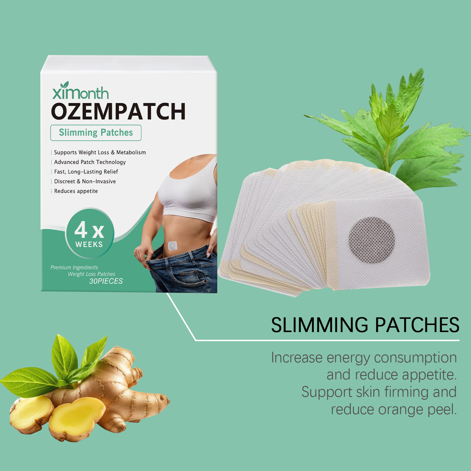 Пластыри для коррекции фигуры  – обзор и цена Herbal Wellness