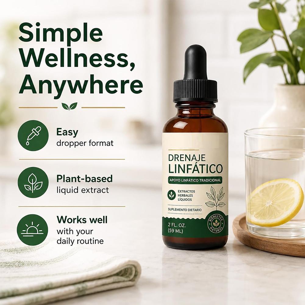 Капли для лимфодренажа, 60 мл, – обзор и цена Herbal Wellness